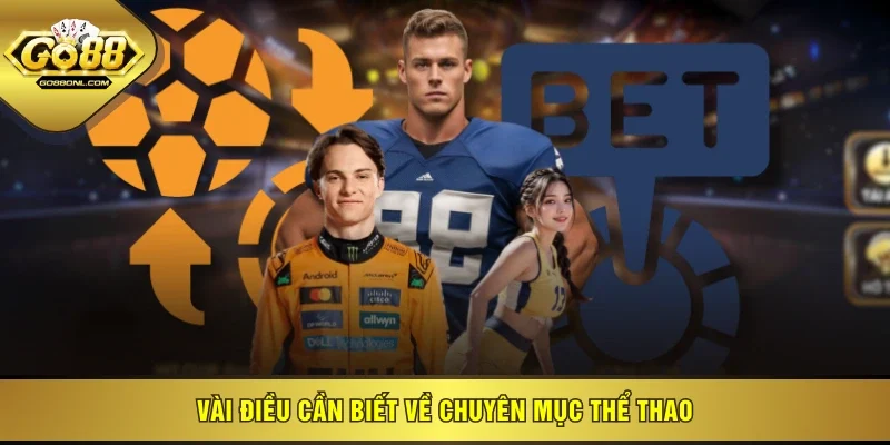 Vài điều cần biết về chuyên mục thể thao